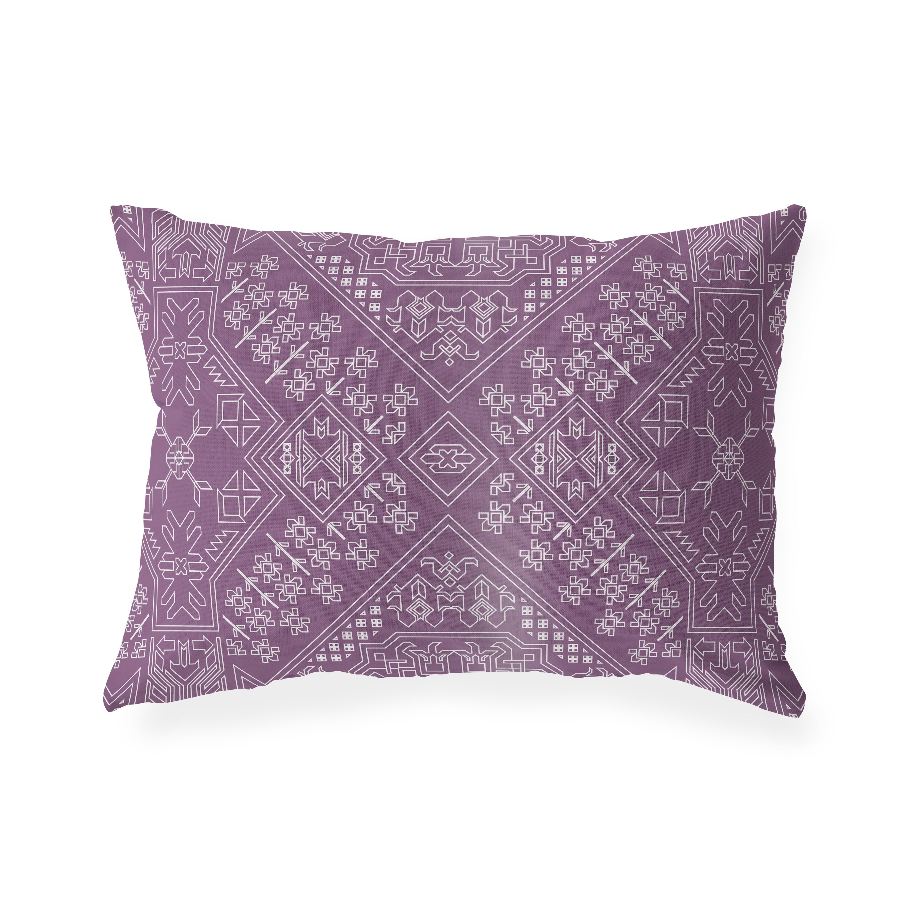 Purple Southwestern Outdoor Cushions and Throw Pillows Bed Bath